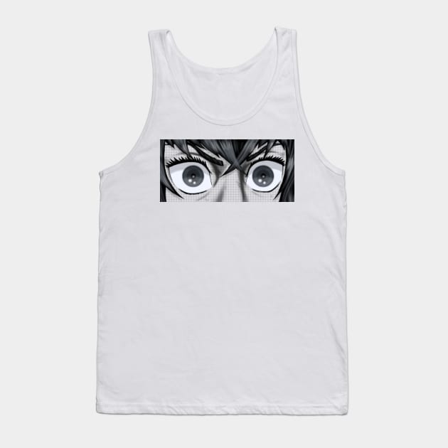 Bright Eyes Tank Top by json designs